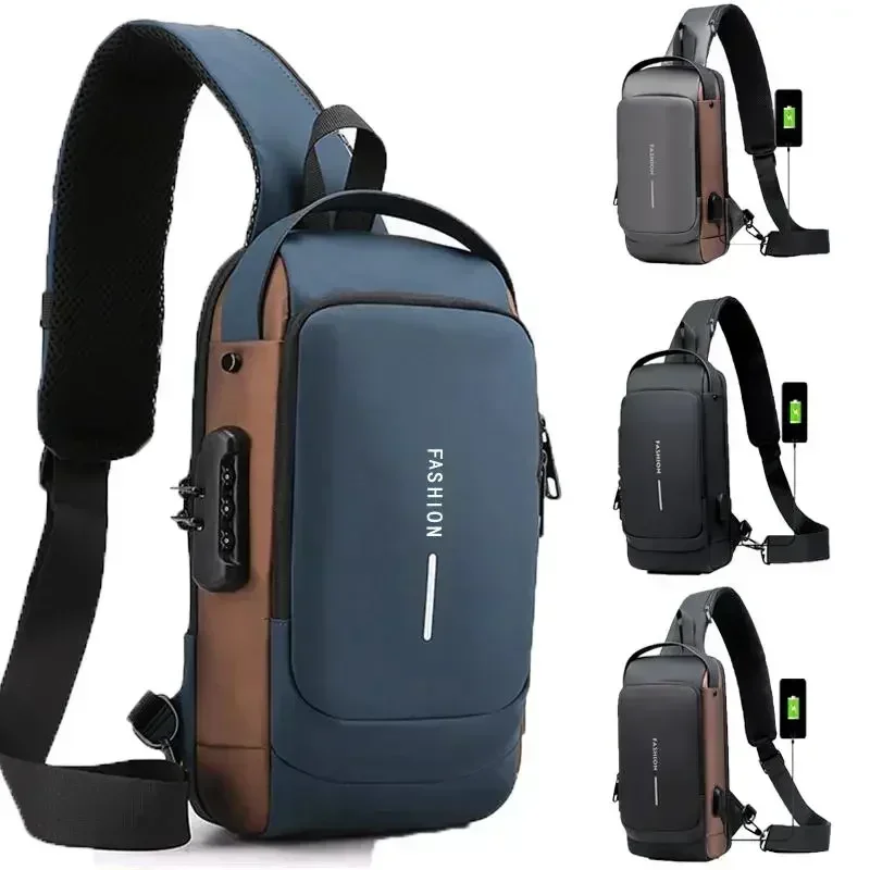Travel Backpack Anti Theft - Waterdichte anti-diefstal rugzak voor heren, USB-oplaadbare