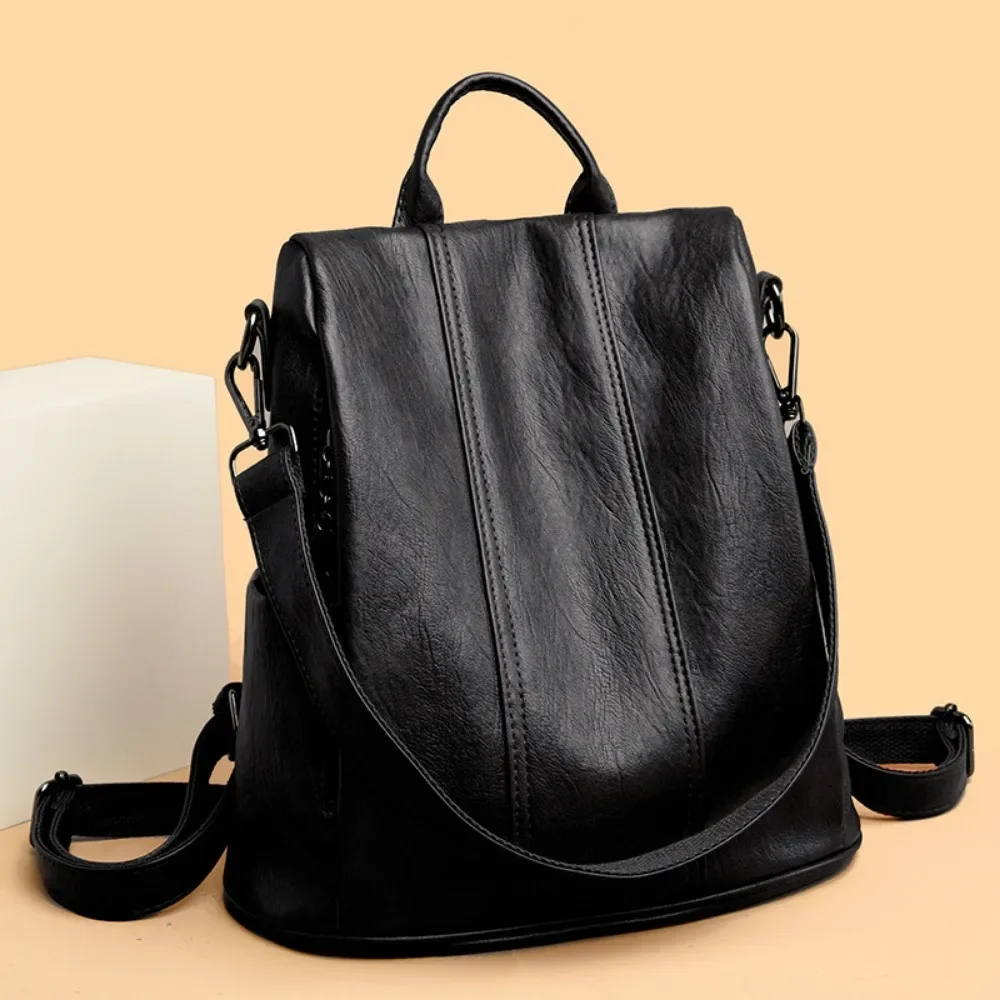 NIEUWE Anti-diefstal Laptop Ru - Leather Backpack Vintage recensie en prijs