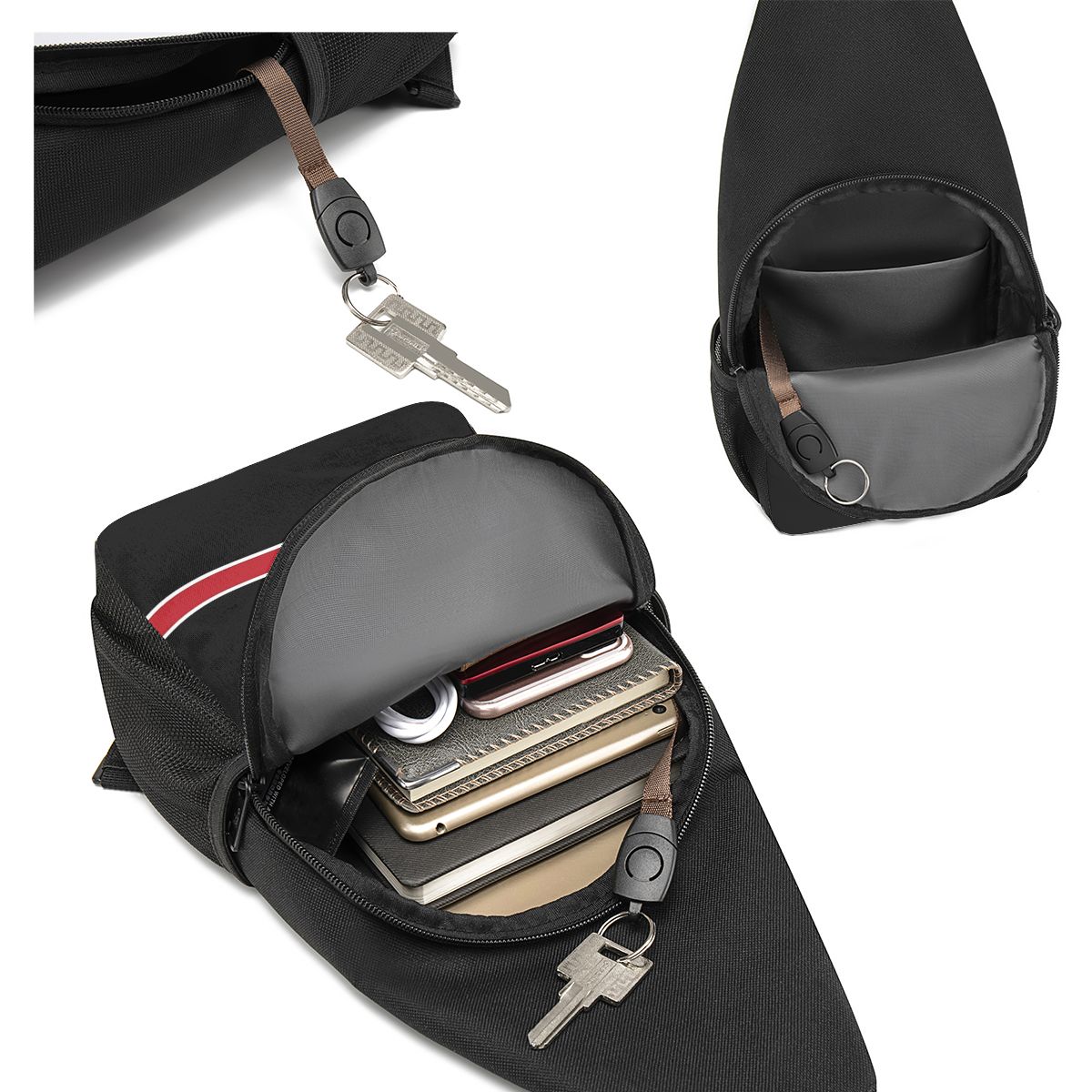 N7 Logo Borsttas Heren Sling C - Sling Backpack Shoulder recensie en prijs