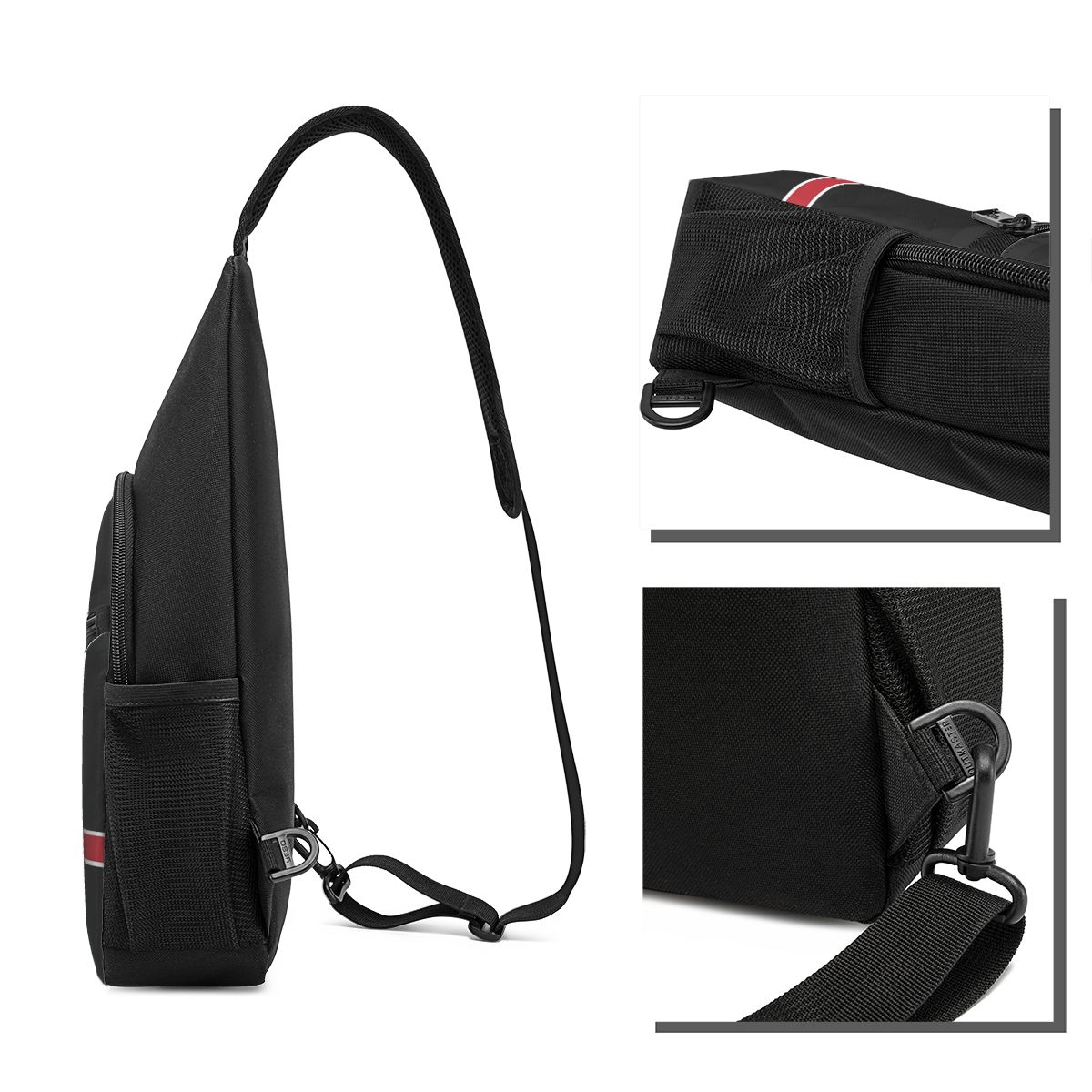 N7 Logo Borsttas Heren Sling C - Sling Backpack Shoulder recensie en prijs