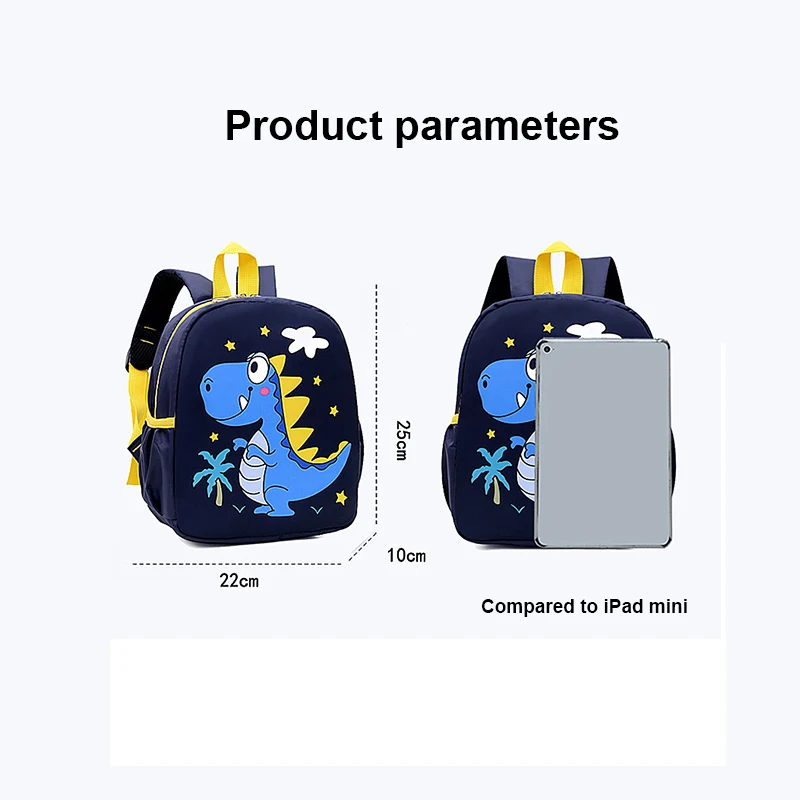 Leuke Cartoon Dinosaurus Baby  - School Backpack Teen recensie en prijs